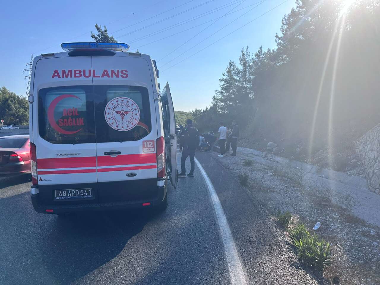 Muğla Sakar Geçidinde Kaza, Yaralılar Var 3